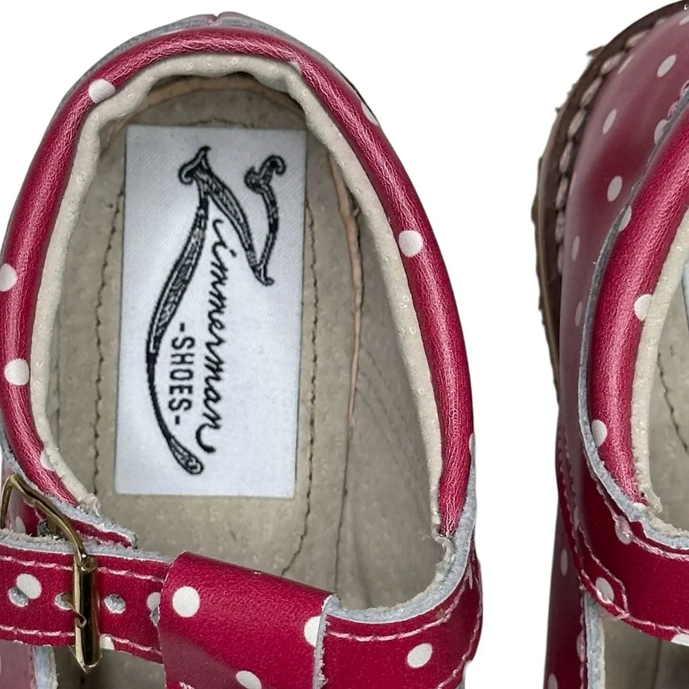 Zimmerman X Matilda Jane Heart To Heart Poinsettia‎ Flora T-Strap Shoes